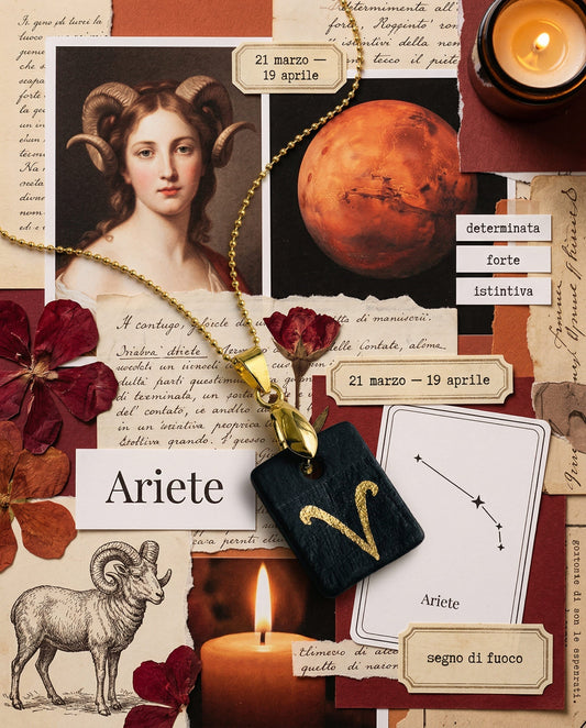 Collana zodiaco: bianca o nera? Scopri i modelli Tiké Jewels in porcellana e oro