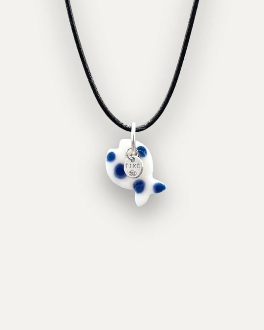 Charms - Porcellana Pesce Blu Pallini