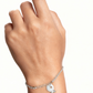 Bracciale Argento - Pesce in Porcellana Bianca