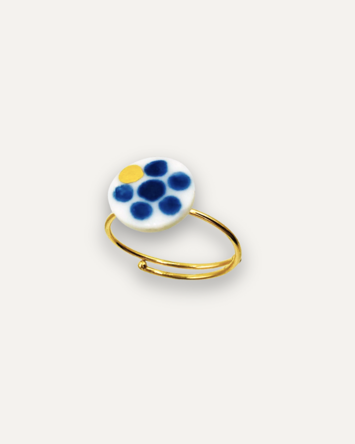 Anello Essential Blu