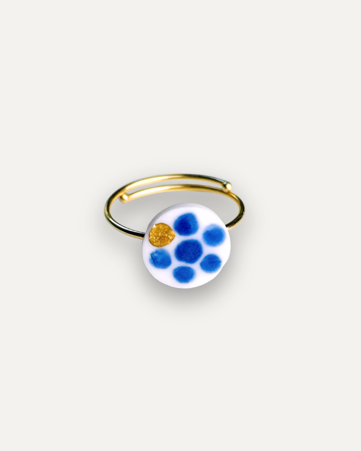 Anello Essential Blu