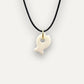 Charms - Porcellana Pesce Oro Righe