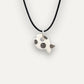 Charms - Porcellana Pesce Platino Pallini