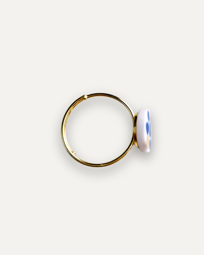 Anello Essential Blu