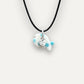 Charms - Porcellana Pesce Turchese Pallini