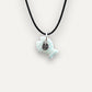 Charms - Porcellana Pesce Turchese Righe