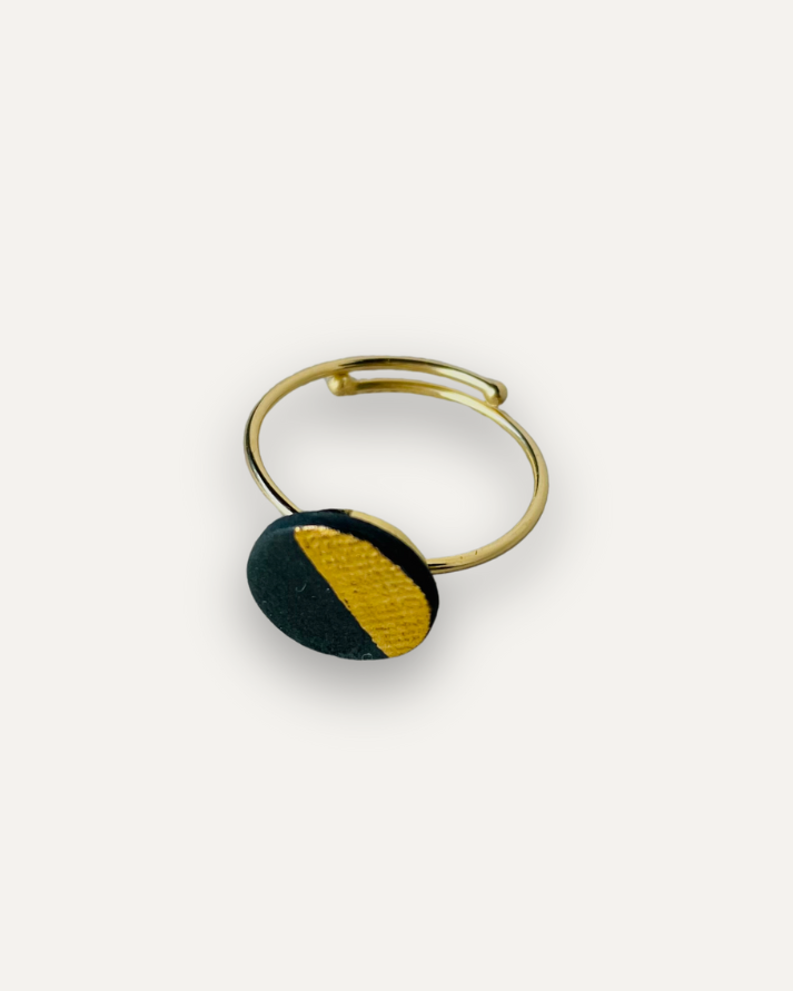 Anello Essential Porcellana Nera