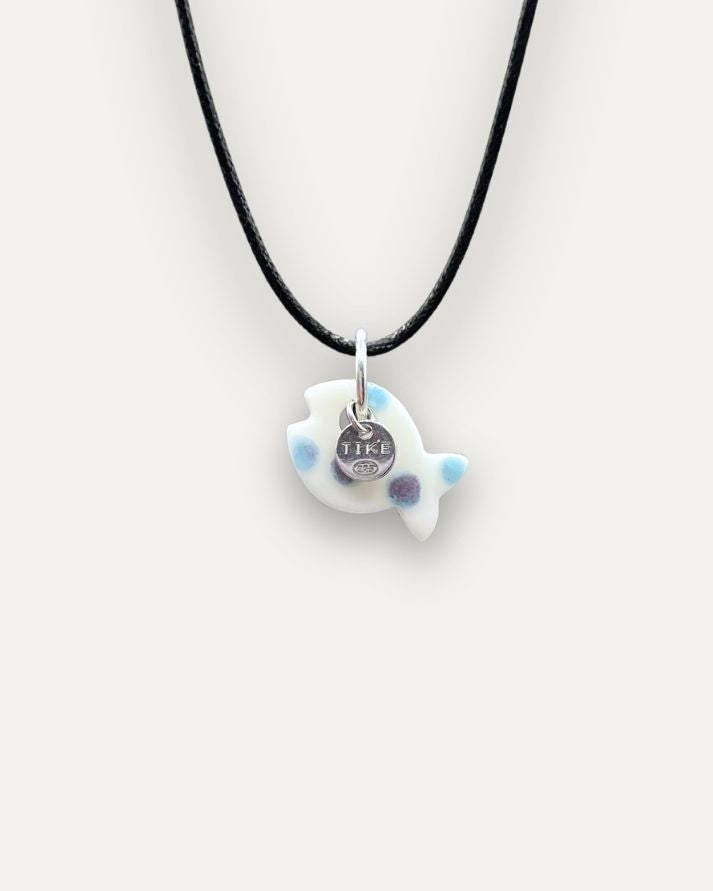 Charms - Porcellana Pesce Azzurro Melange Pallini