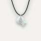 Charms - Porcellana Pesce Azzurro Melange Righe