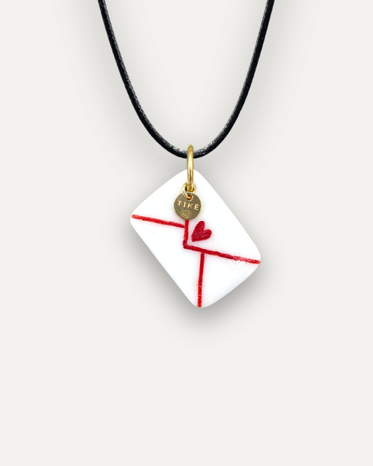 Charms - Busta d'Amore Ciondolo in Porcellana