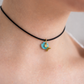 Charms - Porcellana Pesce Turchese coda Oro