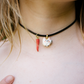 Charms - Cornino Rosso Ciondolo in Porcellana
