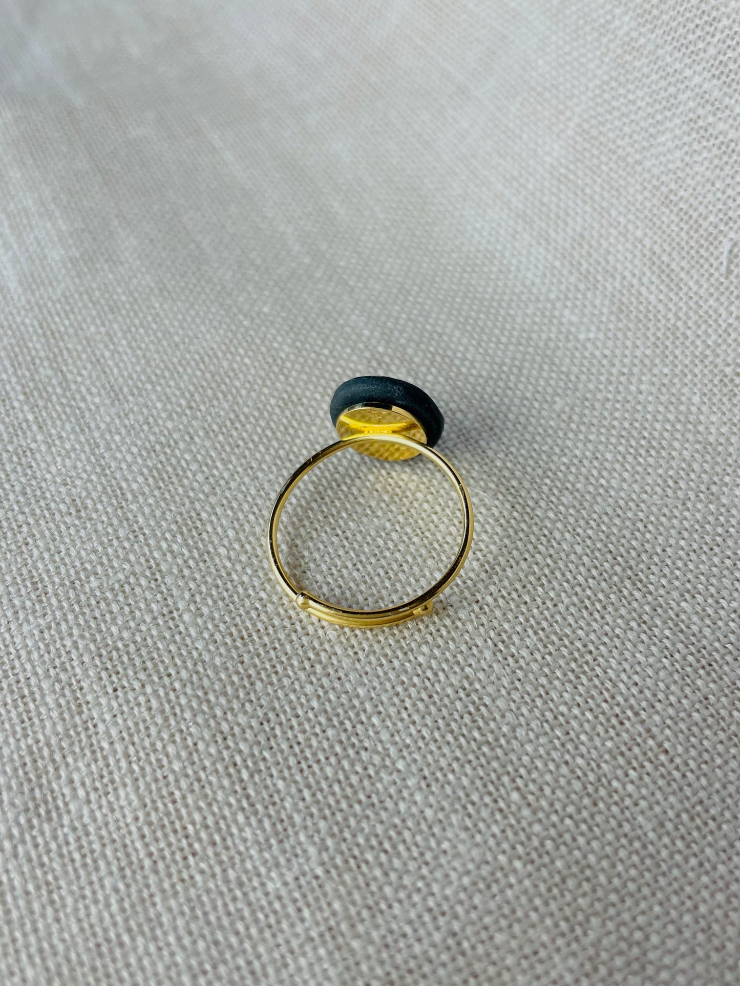 Anello Essential Porcellana Nera