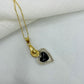 Collana Pallini Cuore Sacro in Porcellana